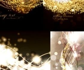 bright starry background vectors