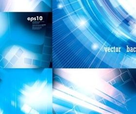 Technology blue background vectors graphic