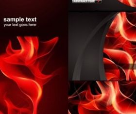 Most flame background vector graphic