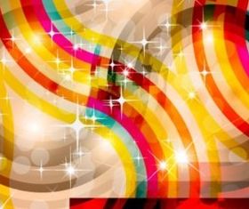 Colorful ring glare background design vector