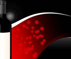 Wine Backgrounds vector graphic