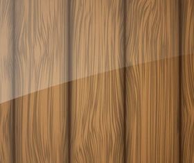 Wooden Board and glass backgrounds vector