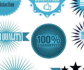 Vintage Quality Labels vector