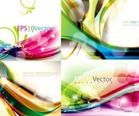 Bright colorful Xuandong background vectors material