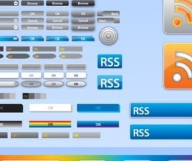 Vector Web Buttons vector