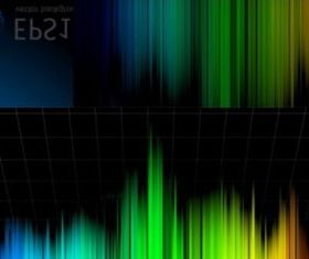 Stunning lighting effects backgrounds vector graphic