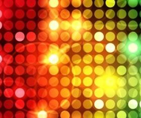 Colorful dream dots background vectors