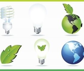 Ecology Icon vectors