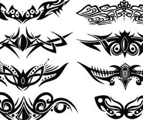 Creative retro tattoo illustration vector free download