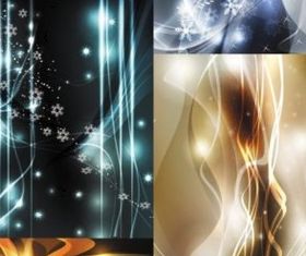 Dynamic colorful background vector graphic