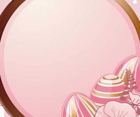 Easter Eggs with Backgrounds 2 vector