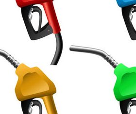 Gas station design elements 1 vectors