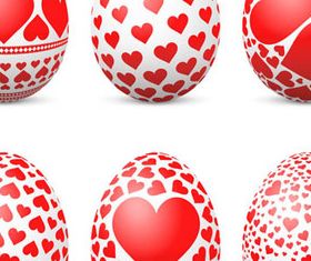 Easter Eggs Illustration 1 vector