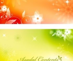 Elegant fantasy flower background vector