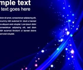 Shiny blue background vector