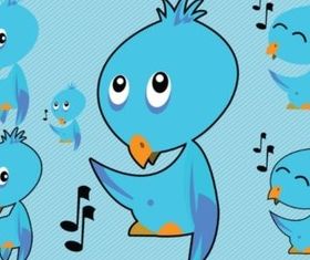 Twitter Bird Vectors vector