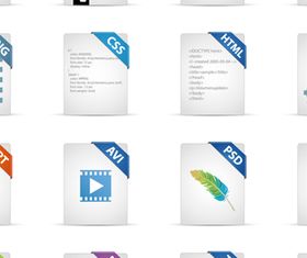 Different Software Icons 2 vectors graphics