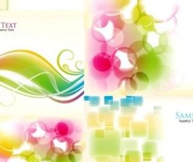 Geometry fantasy background vector