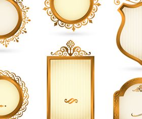 Gold Round Frame Vector Art, Icons, and Graphics for Free Download