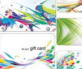 gift card backgrounds shiny vector
