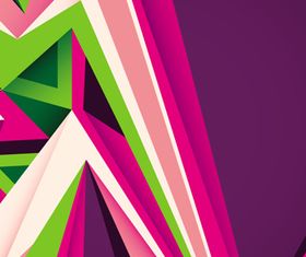 Colored Flow line background 1 vector