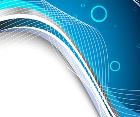 Blue dynamic lines backgrounds 2 vector