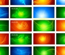 Colorful solid lines background vector
