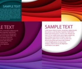 laminated gradient effect Background set vector