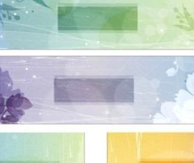 Retro style fantasy flowers background vector