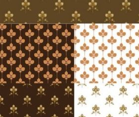 Lovely pattern design background vectors material