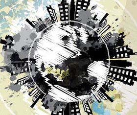 Garbage City elements 2 shiny vector