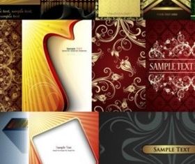 Bright ornate design background vectors