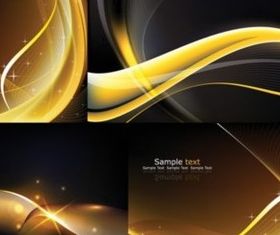 dazzling light lines background vector