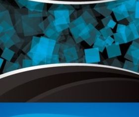 Blue dynamic background vectors