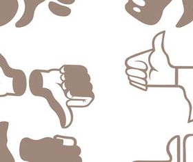 Hand Elements illustration 2 vectors graphics