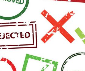 Color Grunge Signs 1 vector