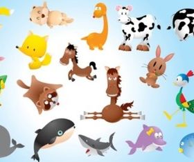 Animal Comics vector