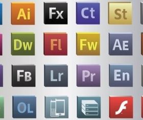 Free Adobe CS5 Vectors set vector