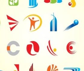 Simple Logo Shapes Vectors vector