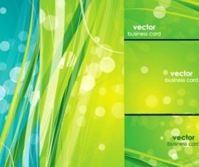 Fresh green spot and dynamic lines background vector