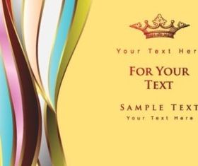 Fashion dynamic lines background vector