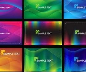 Colorful lines background vector