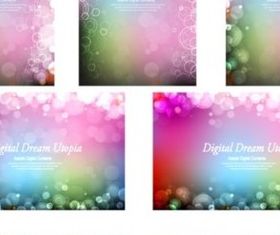 Dream spot background vector