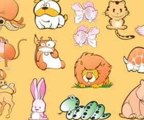 Animal Cartoons vector