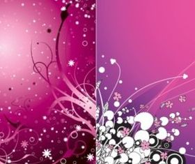 Purple fashion design background creative vector