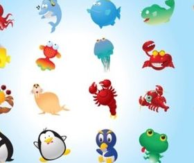 Cute Animals vector