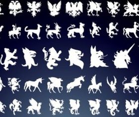 Mythical Creatures vector