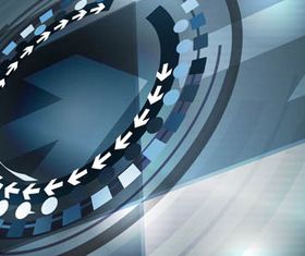 Abstract Arrows Background 1 vector set