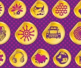 Vector Design Badges vector
