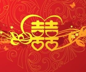 Festive wedding background vector graphics